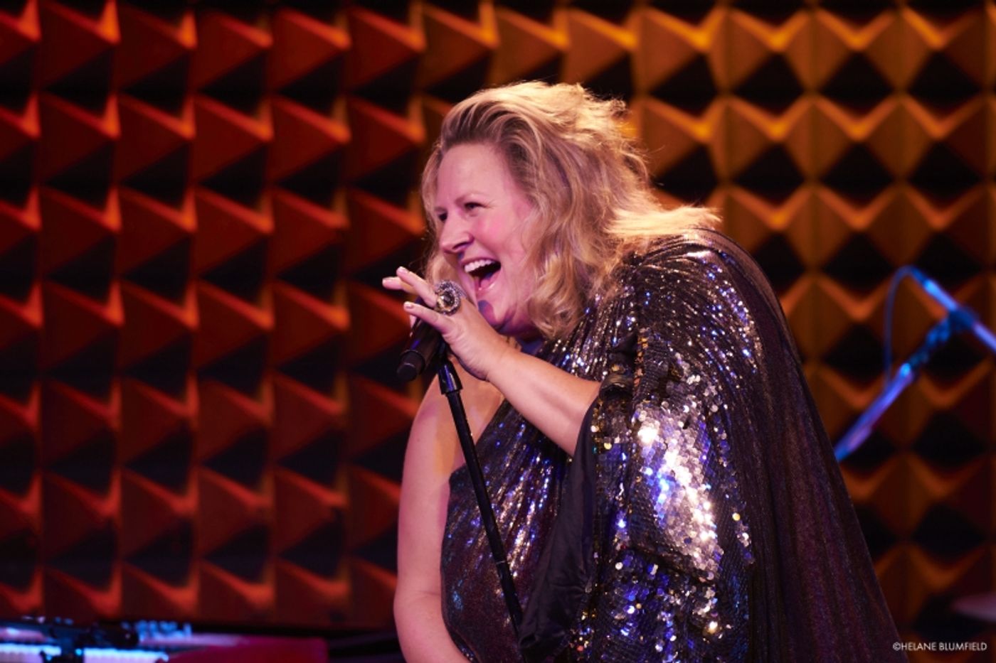 Photos:  Bridget Everett & The Tender Moments at Joe's Pub by Helane Blumfield  Image