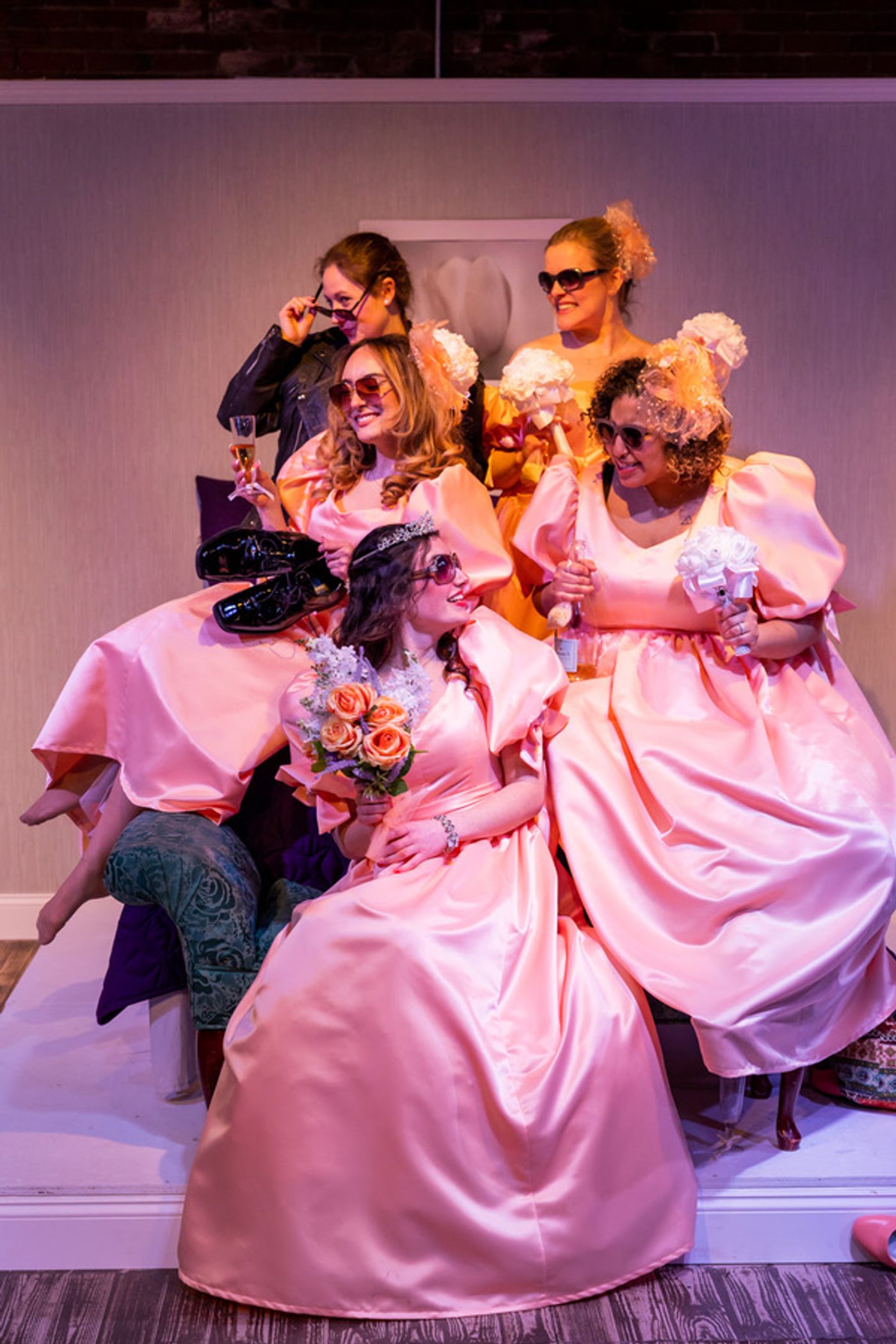 Photos: First Look at FIVE WOMEN WEARING THE SAME DRESS at Burbage Theatre Co  Image
