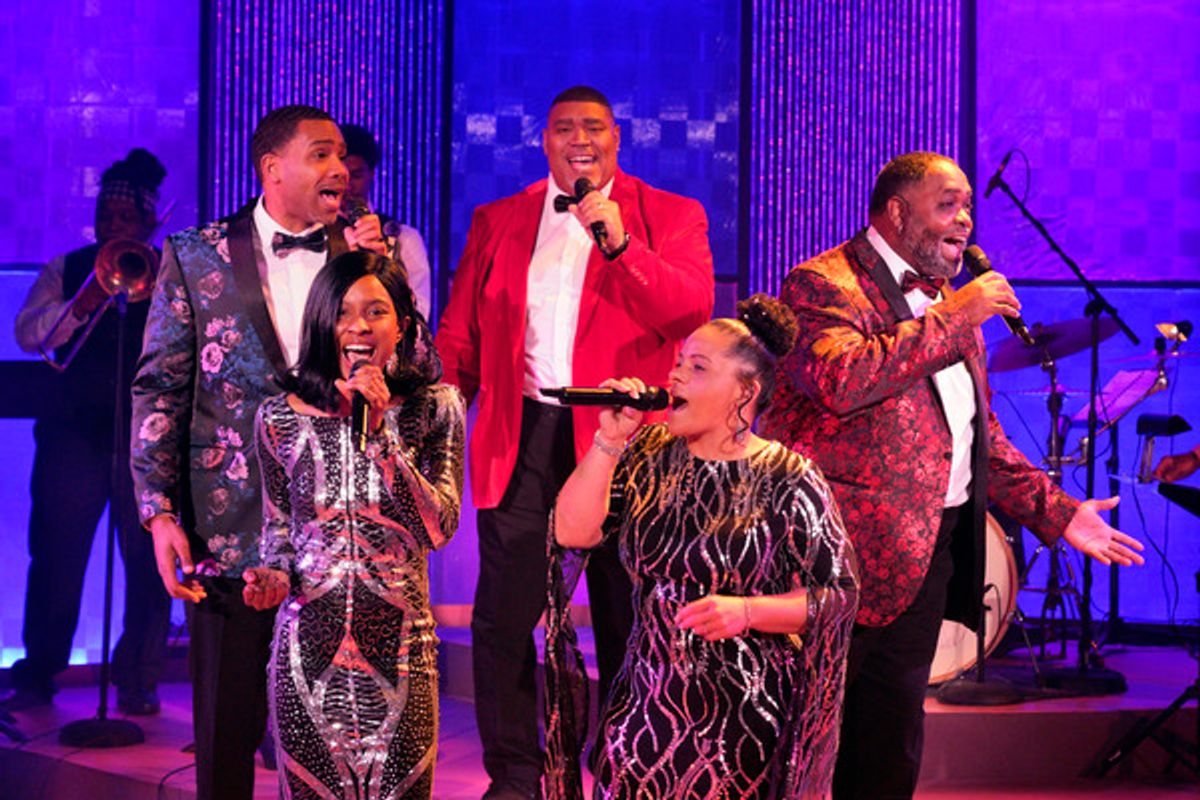 Cast of STEVIE at Photos: First Look at SIGNED, SEALED, DELIVERED at Music Theatre Heritage