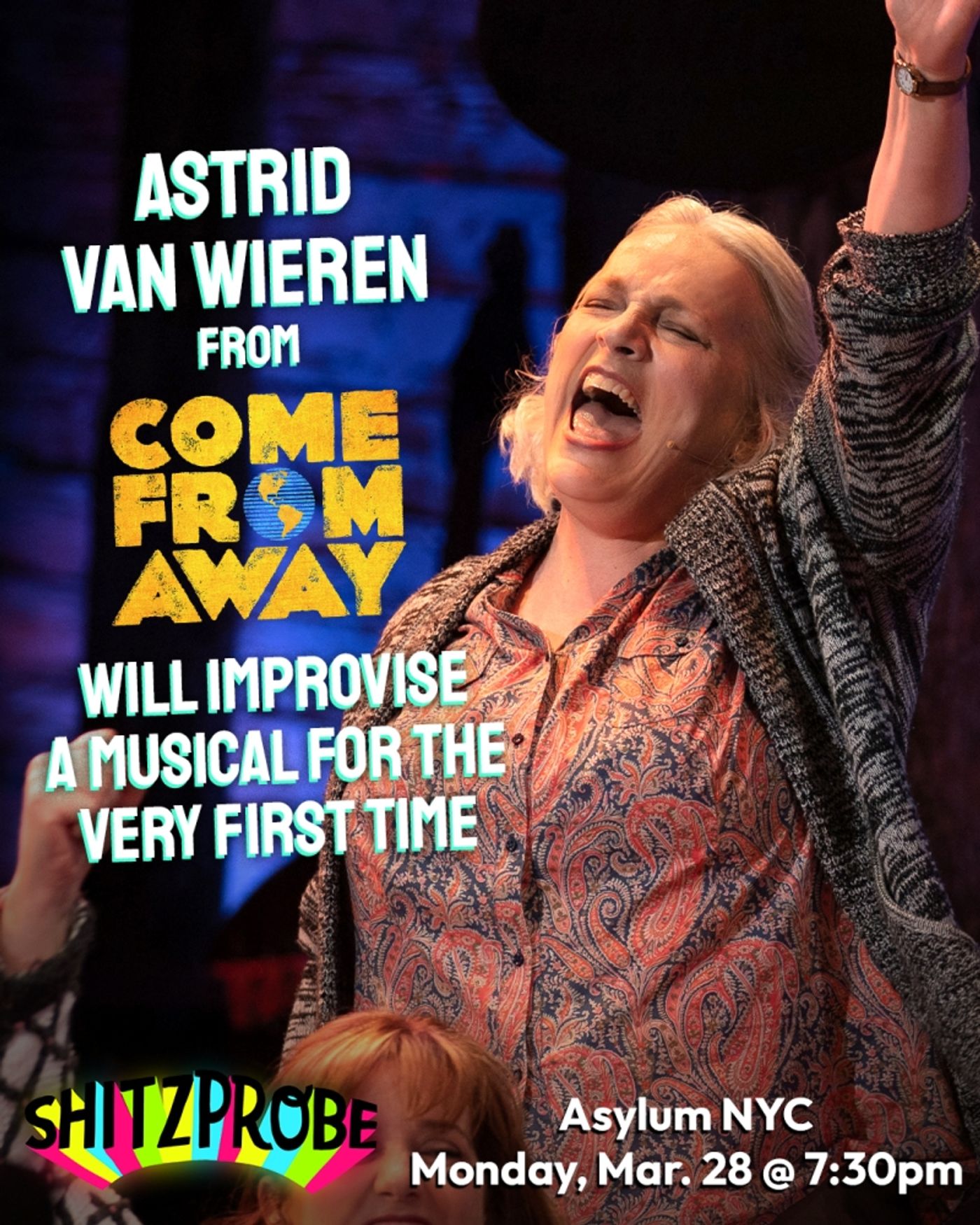 COME FROM AWAY Stars Will Join March 28th SHITZPROBE at Asylum NYC COME FROM AWAY Stars Will Join March 28th SHITZPROBE at Asylum NYC Image