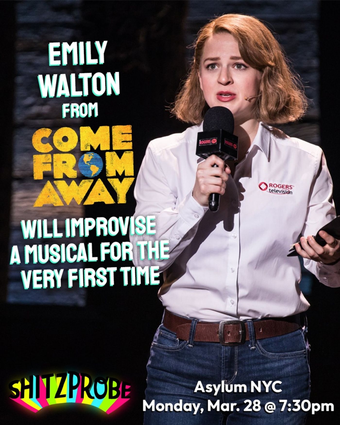 COME FROM AWAY Stars Will Join March 28th SHITZPROBE at Asylum NYC COME FROM AWAY Stars Will Join March 28th SHITZPROBE at Asylum NYC Image