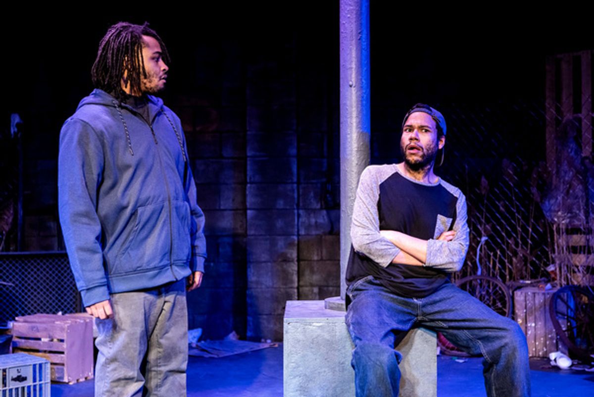 Justin Montgomery and Dan Johnson at 