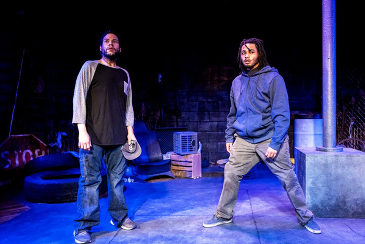 Dan Johnson and Justin Montgomery  at 