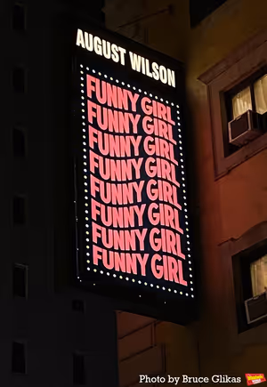 Signage at The August Wilson Theater @ BroadwayWorld Signage at The August Wilson Theater Photo