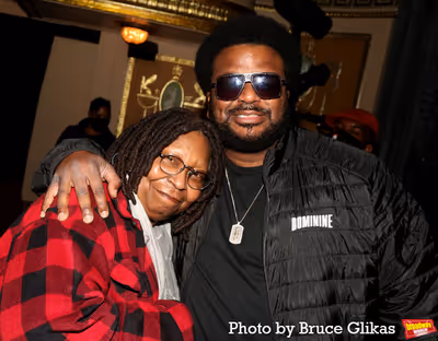 Whoopi Goldberg and Craig Robinson Photo