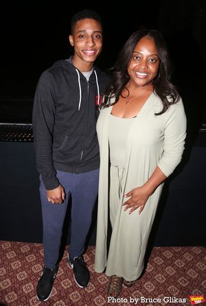 Myles Frost and Sherri Shepherd @ BroadwayWorld Myles Frost and Sherri Shepherd Photo