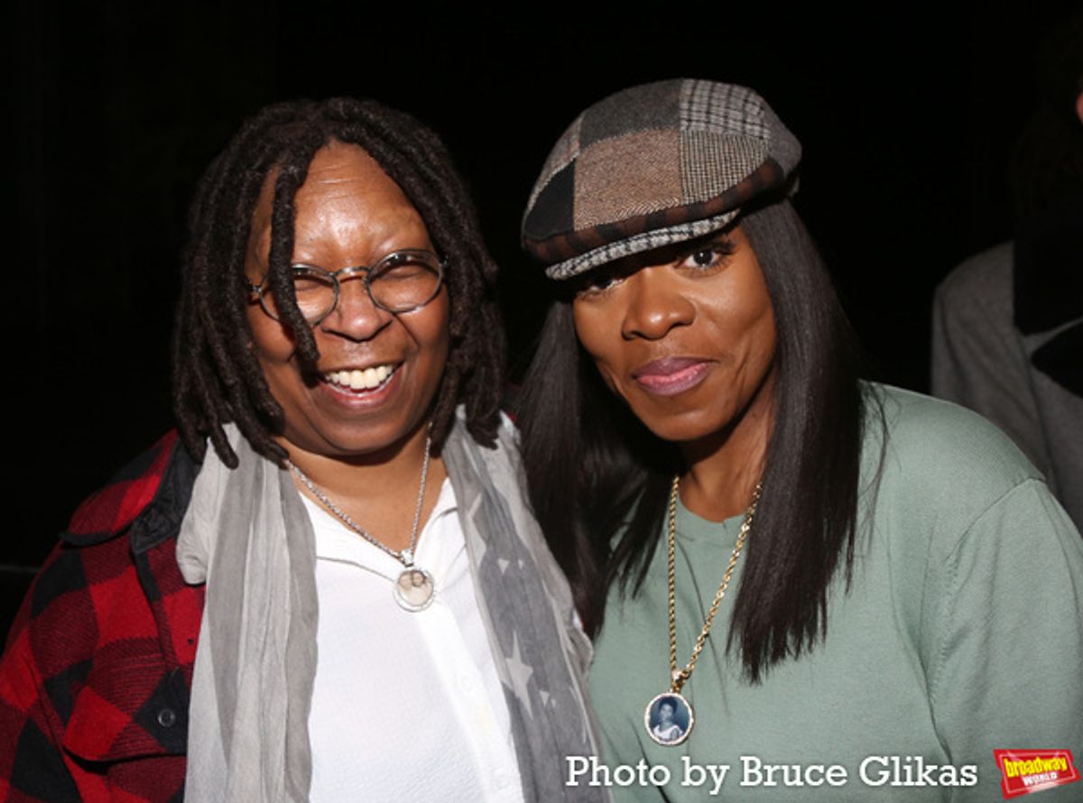 Whoopi Goldberg and Ayana George at 