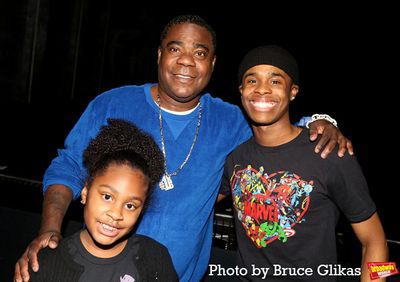 Maven Sonae Morgan, Tracy Morgan and Tavon Olds-Sample  Photo