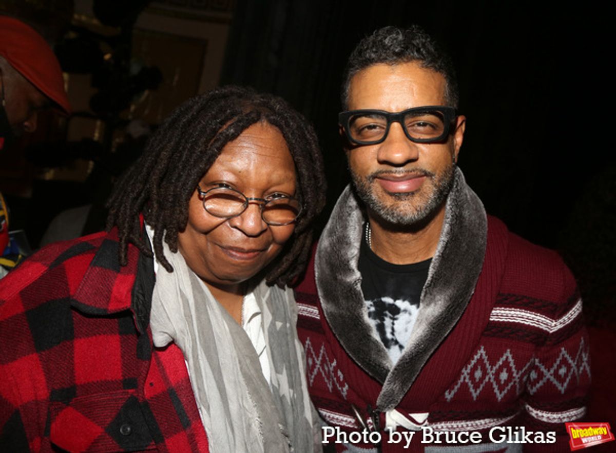 Whoopi Goldberg and Musical Director Jason Michael Webb at 