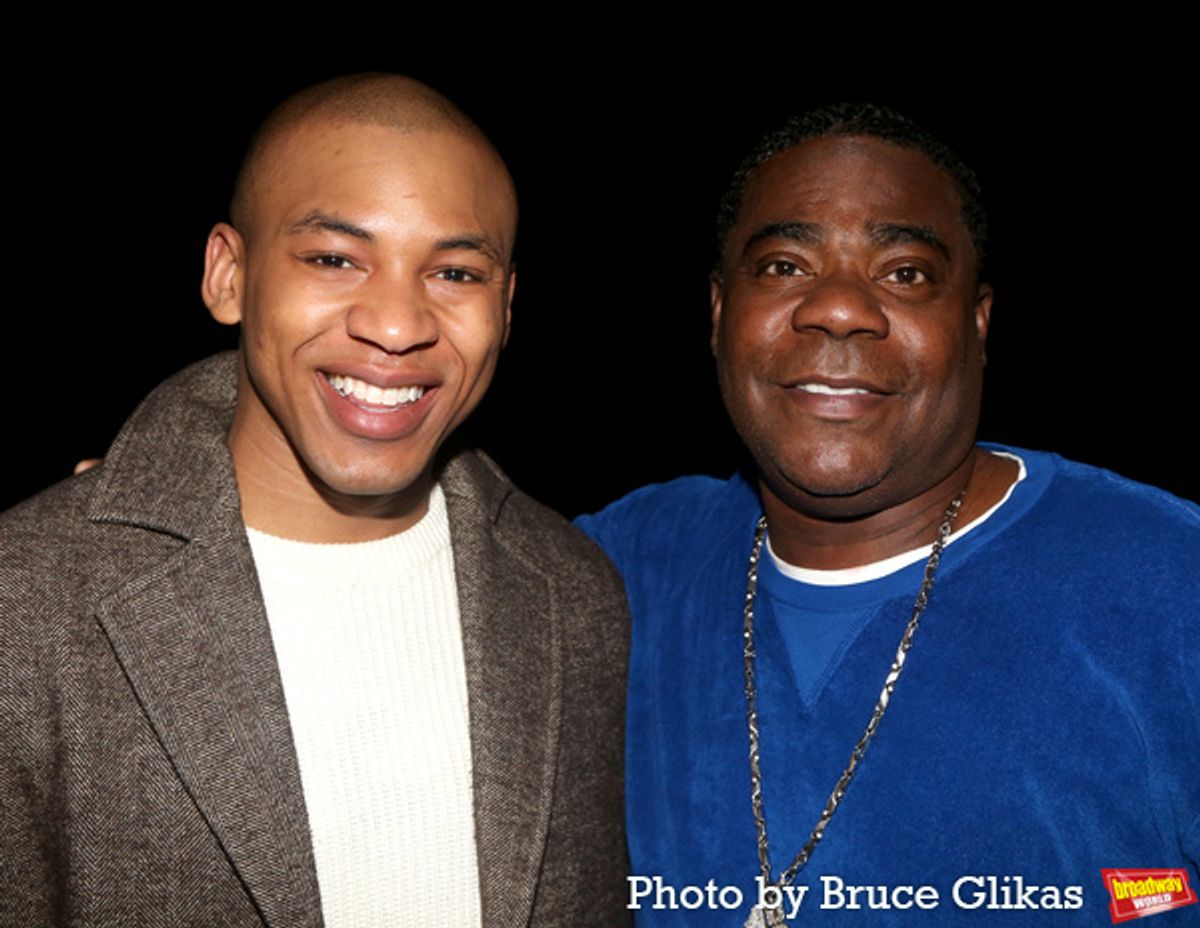 Darius Wright and Tracy Morgan at 