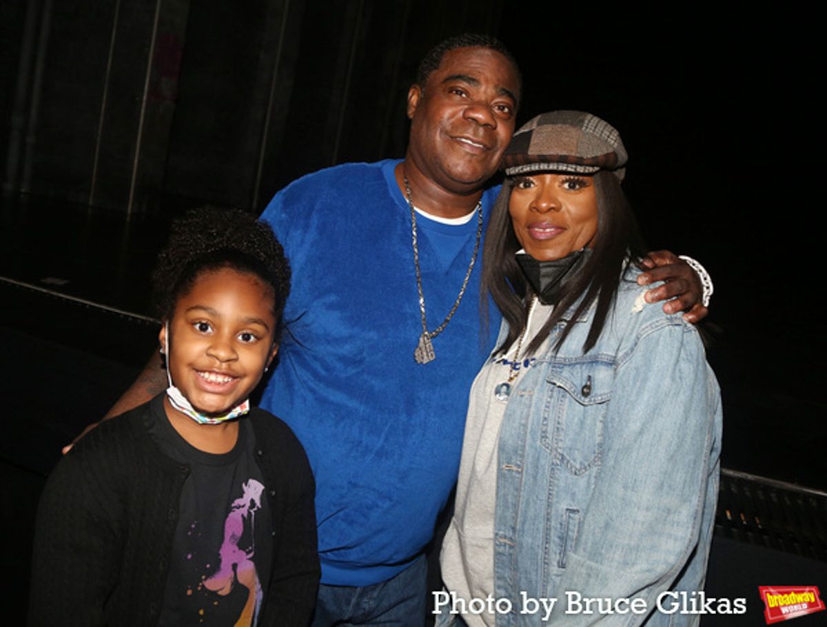 Maven Sonae Morgan, Tracy Morgan and Ayana George at 