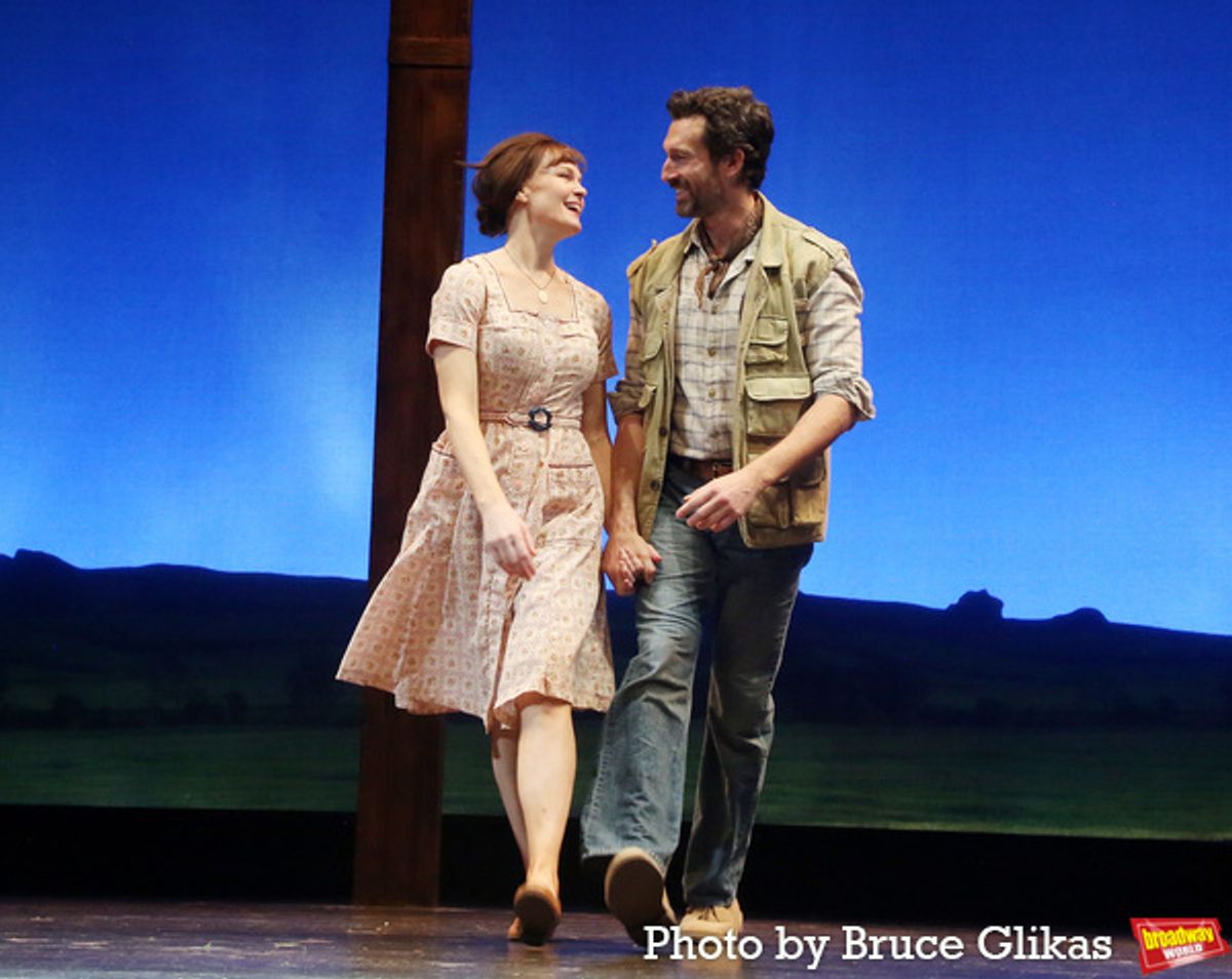 Kate Baldwin and Aaron Lazar at 