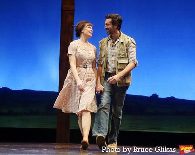 Kate Baldwin and Aaron Lazar Photo