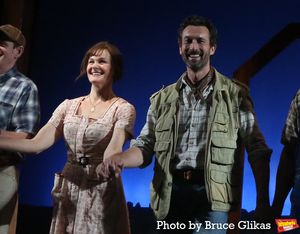 Kate Baldwin and Aaron Lazar Photo