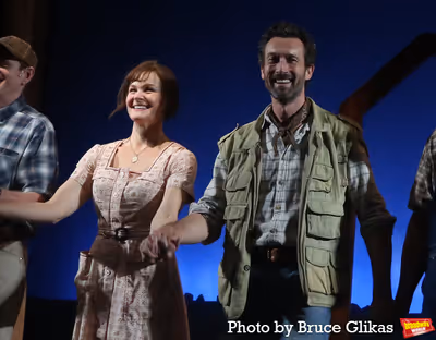 Kate Baldwin and Aaron Lazar Photo