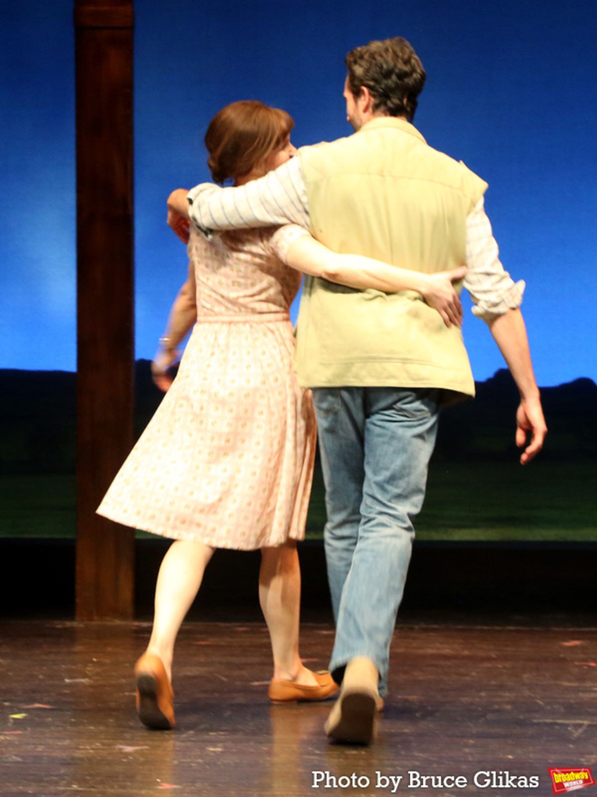 Kate Baldwin and Aaron Lazar at 