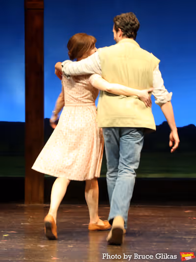 Kate Baldwin and Aaron Lazar Photo