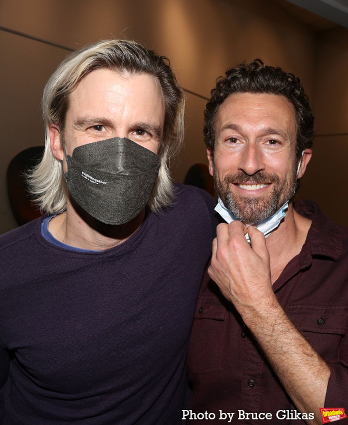 Gavin Creel and Aaron Lazar at 