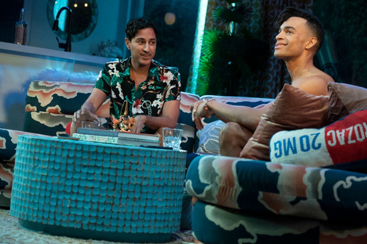 Maulik Pancholy and Noah J. Ricketts  at 