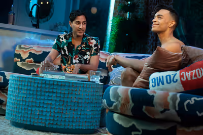 Maulik Pancholy and Noah J. Ricketts  Photo