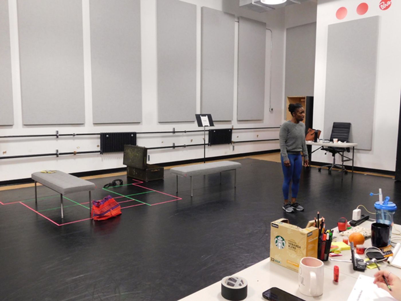 Photos: Go Inside Rehearsals for QUEENS GIRL IN THE WORLD  Image