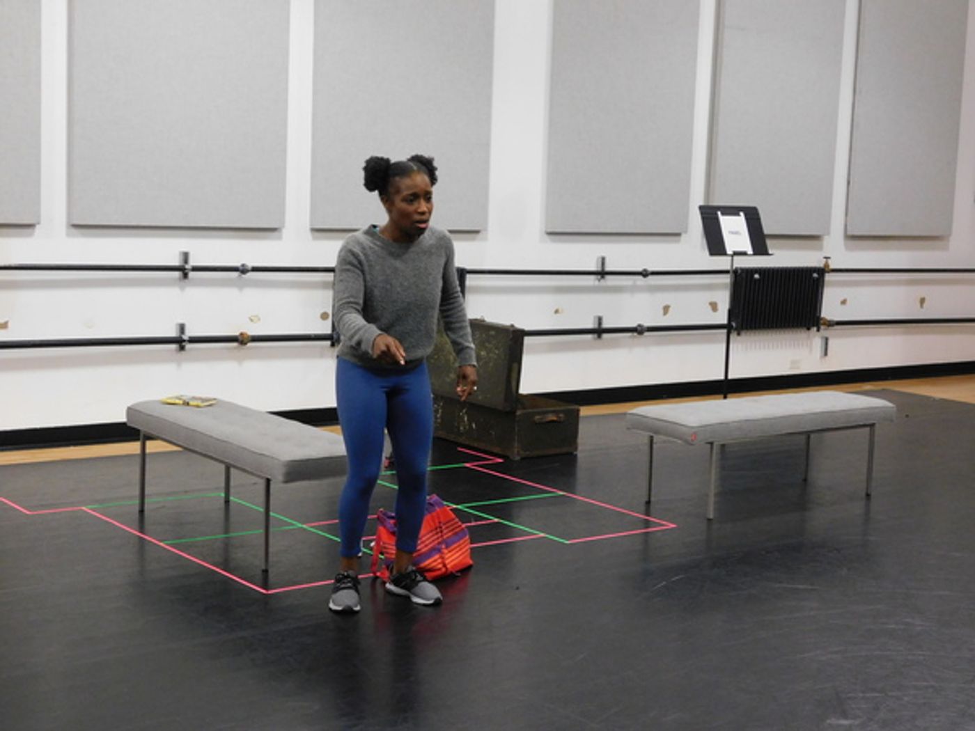 Photos: Go Inside Rehearsals for QUEENS GIRL IN THE WORLD  Image
