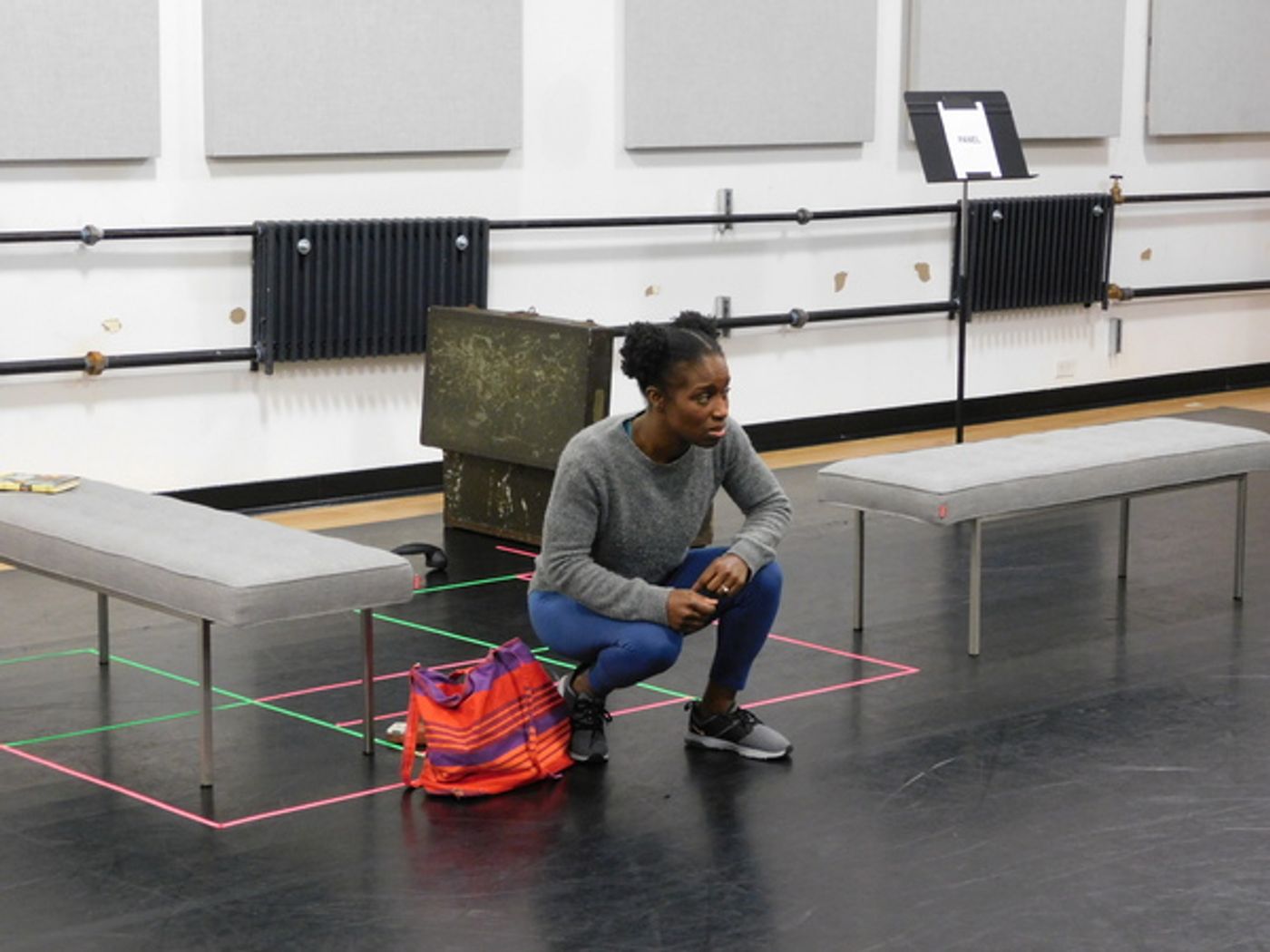 Photos: Go Inside Rehearsals for QUEENS GIRL IN THE WORLD  Image