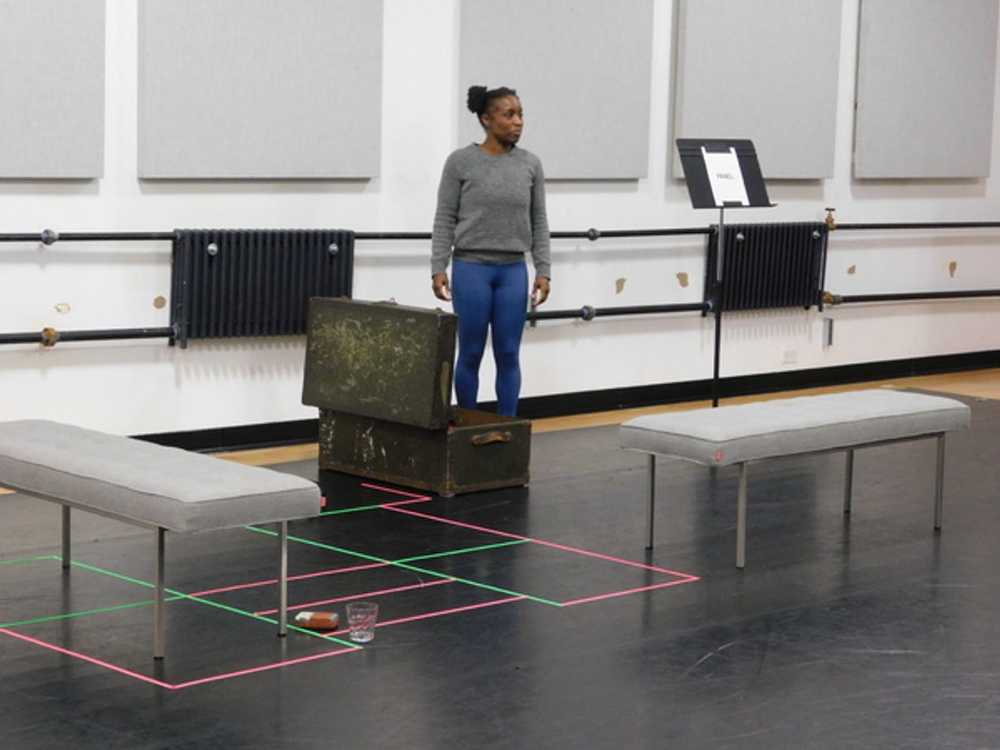 Photos: Go Inside Rehearsals for QUEENS GIRL IN THE WORLD  Image