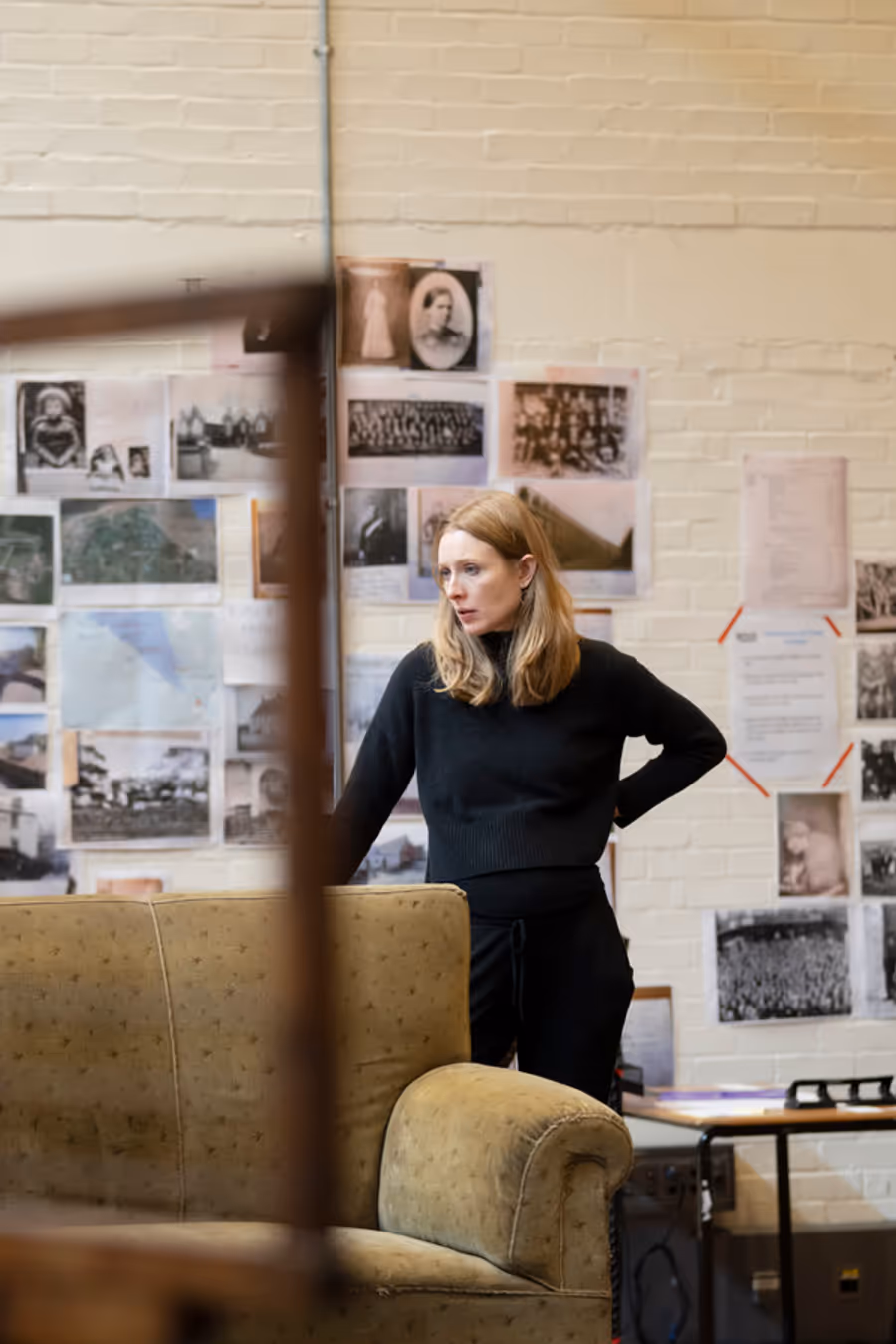 Photos: Inside Rehearsals for THE CORN IS GREEN at the National Theatre Image
