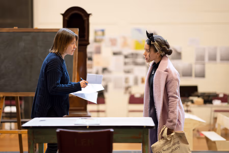 Photos: Inside Rehearsals for THE CORN IS GREEN at the National Theatre Image