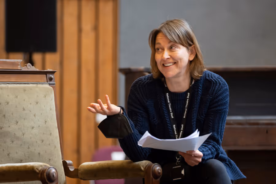 Photos: Inside Rehearsals for THE CORN IS GREEN at the National Theatre Image