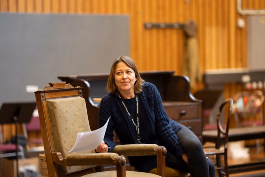 Photos: Inside Rehearsals for THE CORN IS GREEN at the National Theatre Image
