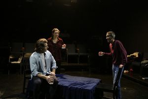 Dane Larsen, Emma Maltby, and Gregory Blair Photo