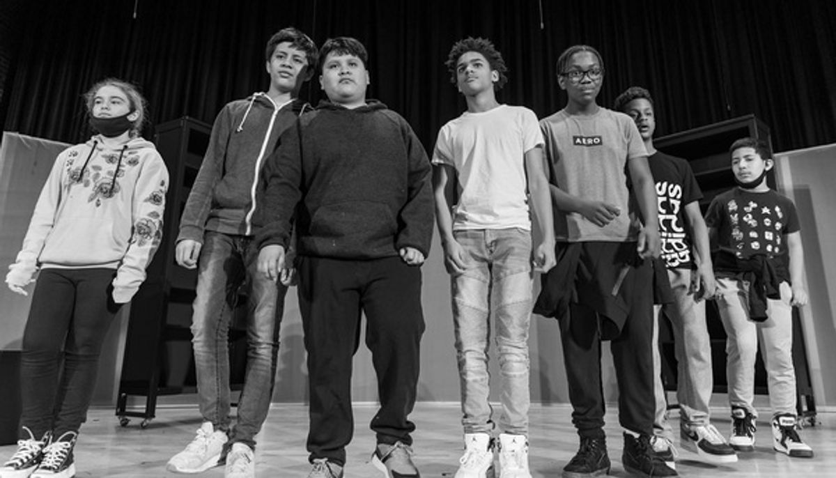 Emily Rodriguez, Uri Gonzalez, Yans Martinez Gomez, Jonathan Taylor, Troy Phillips, Brandon Taveras Fidel, and Randall Hernandez Romero at 