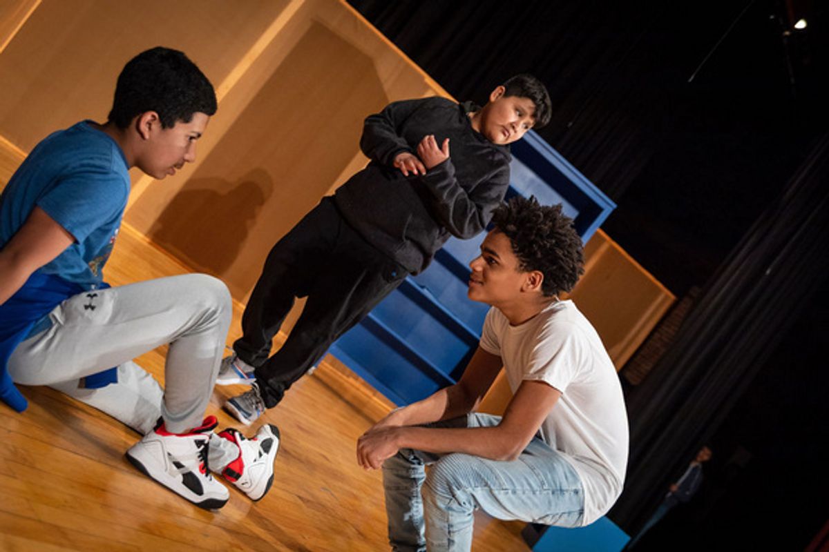 Randall Hernandez Romero, Yans Martinez Gomez, and Jonathan Taylor  at 