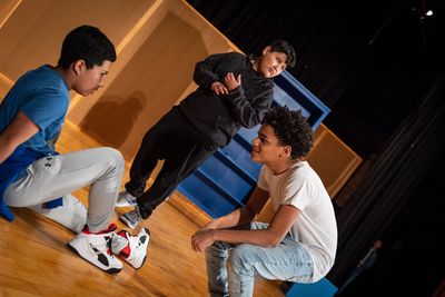 Randall Hernandez Romero, Yans Martinez Gomez, and Jonathan Taylor  Photo