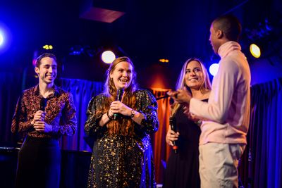 Ian McQueen, Elizabeth Fahsbender, Tori Vitucci, and Raynner Garcia Photo