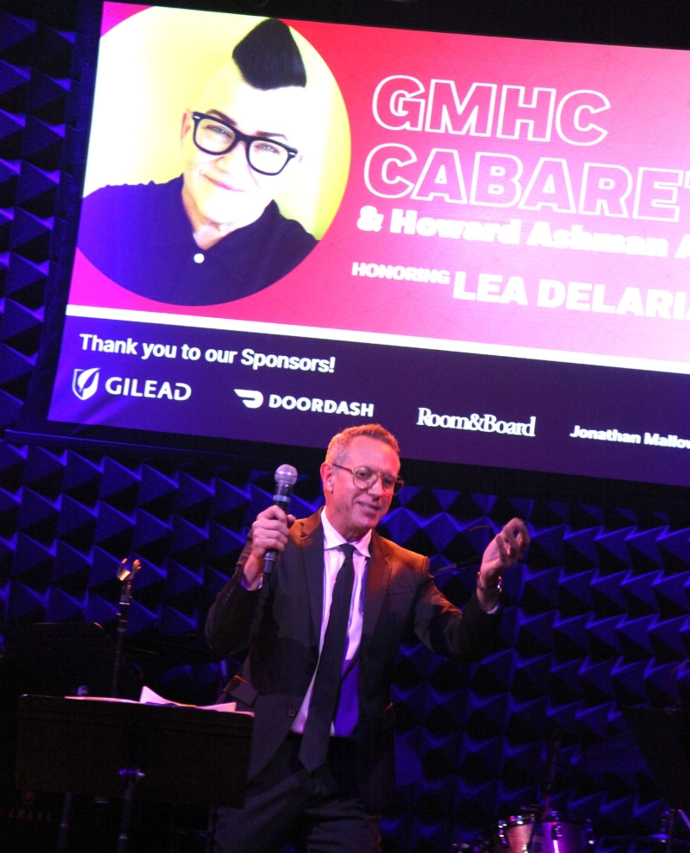Photos: GMHC CABARET & HOWARD ASHMAN AWARD HONORING LEA DELARIA at Joe's Pub Inspires Laughter and Tears  Image