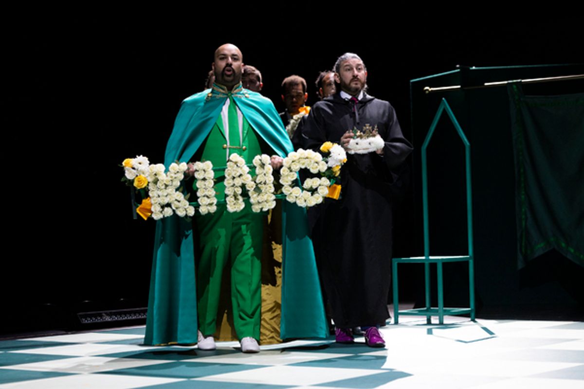 Cast at Photos: First Look at Jude Christian and Tinuke Craig's Retelling of HAMLET