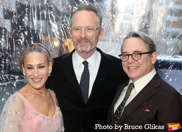 Sarah Jessica Parker, Director John Benjamin Hickey and Matthew Broderick  Photo