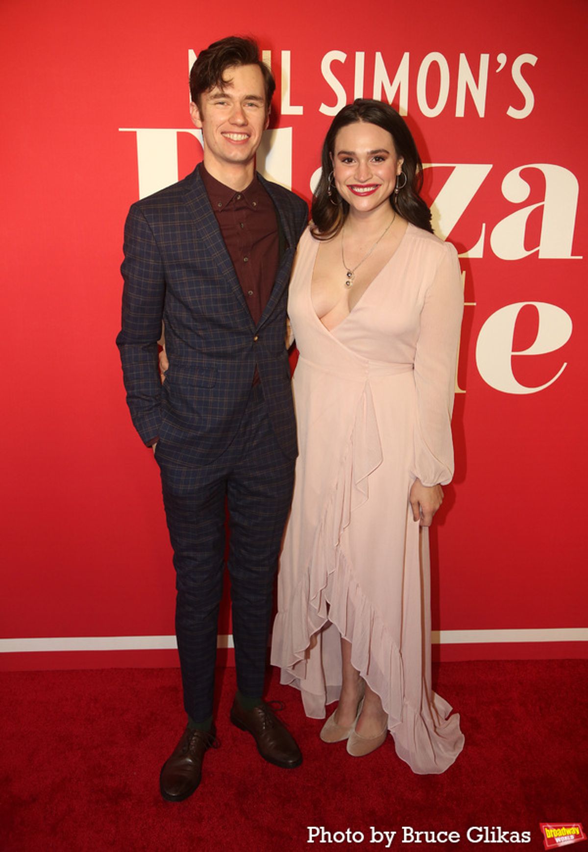 Eric Weigand and Isabella Pask at Photos: PLAZA SUITE Company Walks the Red Carpet on Opening Night