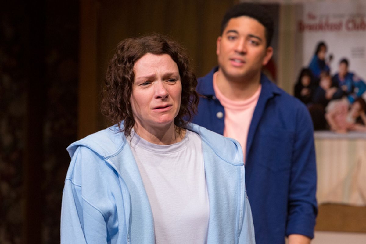 Laura Doddington and Richard McIver at Photos: First Look at James McDermott's THE BIRDS AND THE BEES