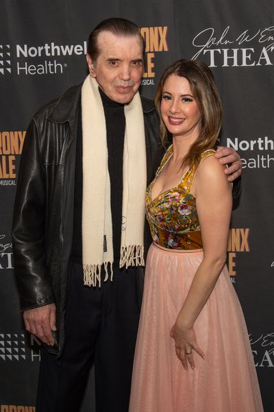 Chazz Palminteri and Shaina Vencel Photo
