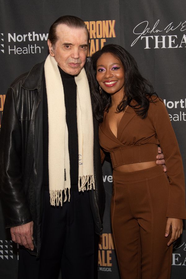 Chazz Palminteri and Mackenzie Meadows Photo