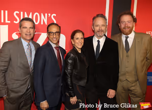Producers Mike Isaacson, Hal Luftig, Kristin Caskey, Director John Benjamin Hickey and Adam Speers @ BroadwayWorld Producers Mike Isaacson, Hal Luftig, Kristin Caskey, Director John Benjamin Hickey an Photo