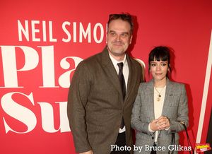 David Harbour and Lily Allen @ BroadwayWorld David Harbour and Lily Allen Photo