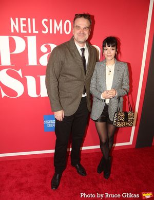 David Harbour and Lily Allen @ BroadwayWorld David Harbour and Lily Allen Photo