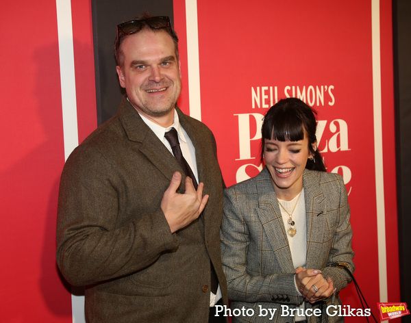 David Harbour and Lily Allen Photo
