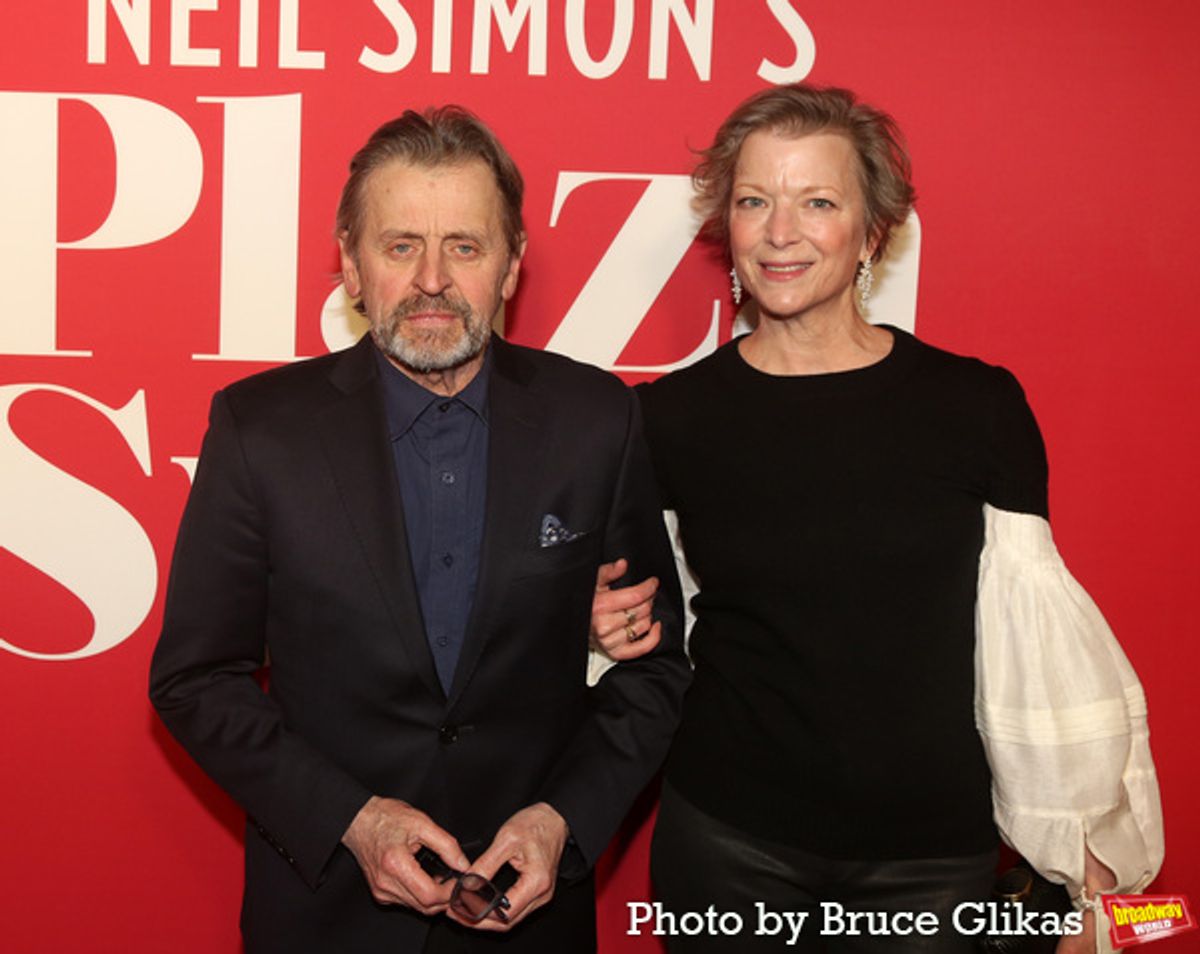 Mikhail Baryshnikov and Lisa Rinehart  at 