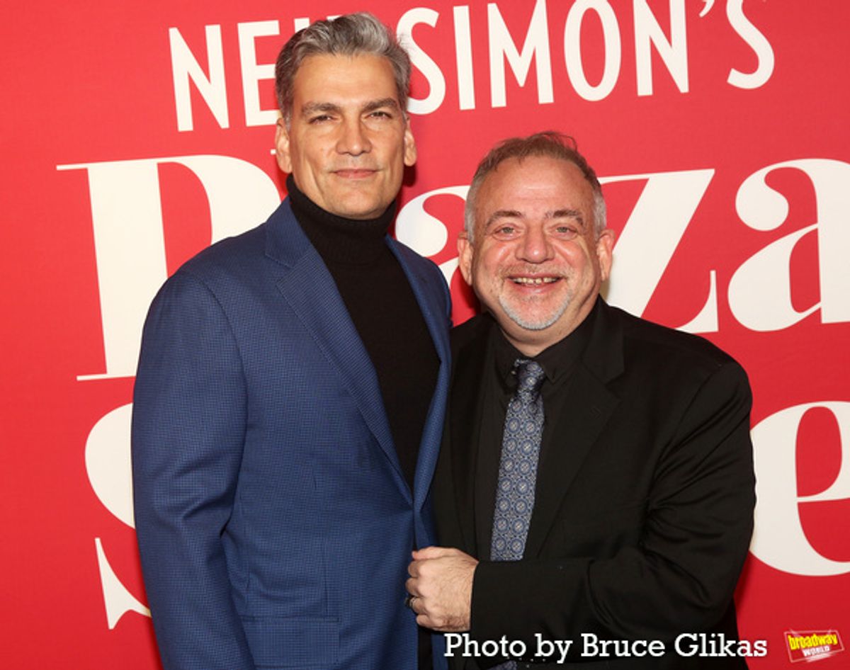 Louis Mirabal and Marc Shaiman at 